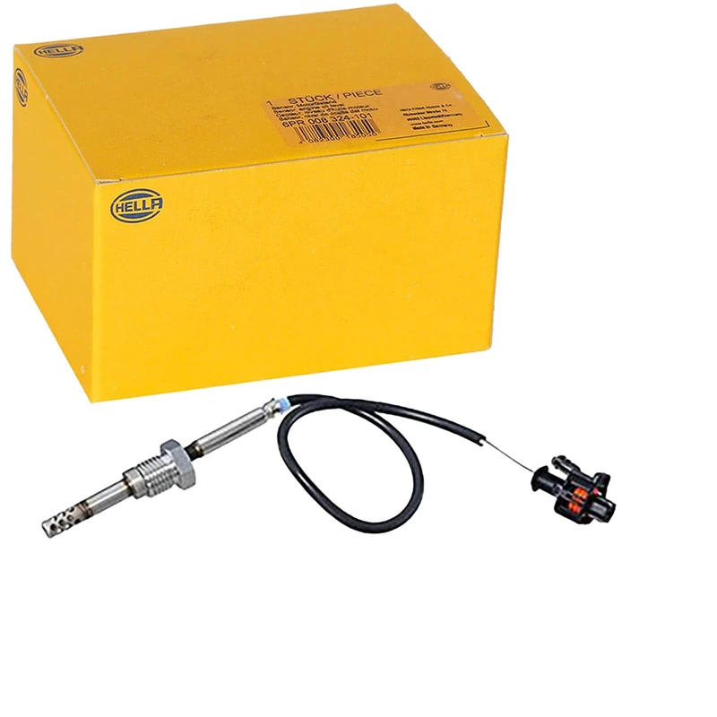 HELLA 6PT 010 376-561 Sensor, Exhaust Gas Temperature - 2-Pole - Screwed - Cable: 270 mm