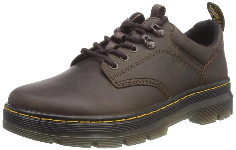 DR MARTENS Men's 5 Tie Shoe Sneaker, Gaucho Crazy Horse, 6.5 UK