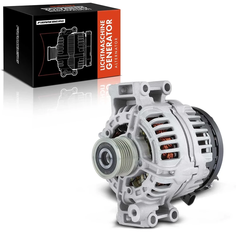 Frankberg Alternator Compatible with 3 Series E46 316 318 1.6L-2.0L 2001-2005 X3 E83 2.0i xDrive20i 2.0L 2005-2011 Z4 R.o.a.d.s.t.e.r E85 2.0L 2005-2008 Replace# 12317521489