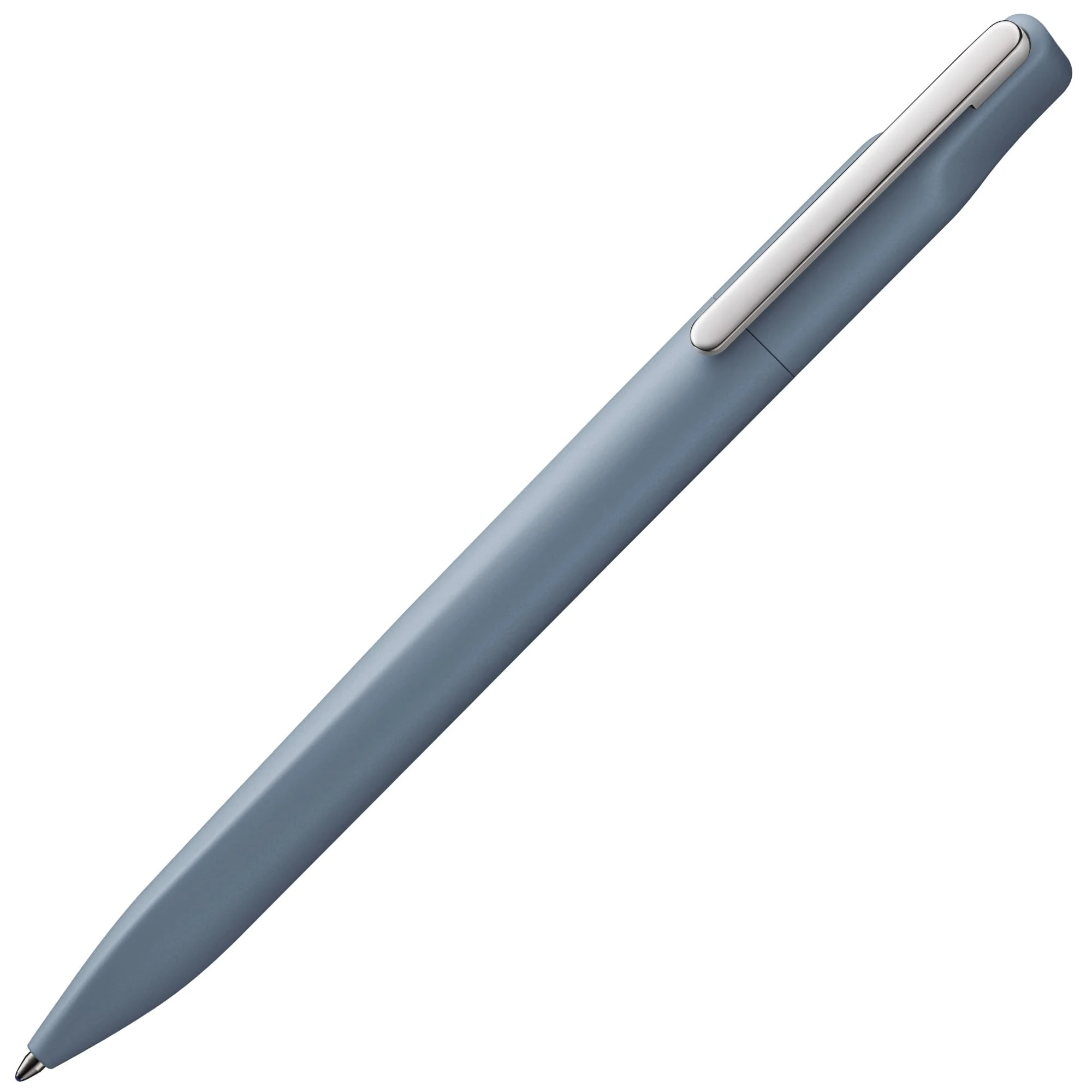 Lamy xevo 262 Ballpoint Pen Plastic with Matte Blue Surface - Foreign Spring-Loaded Metal Clip - Includes Large Refill - Line Width M, Pack of 1