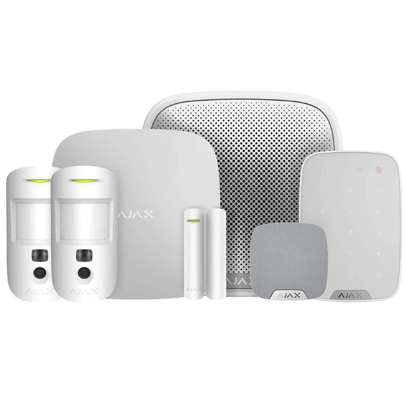 Ajax Systems Kit 3 Cam Plus Keypad Hub 2 Plus Motion Cam Keypad WiFi PD 23332