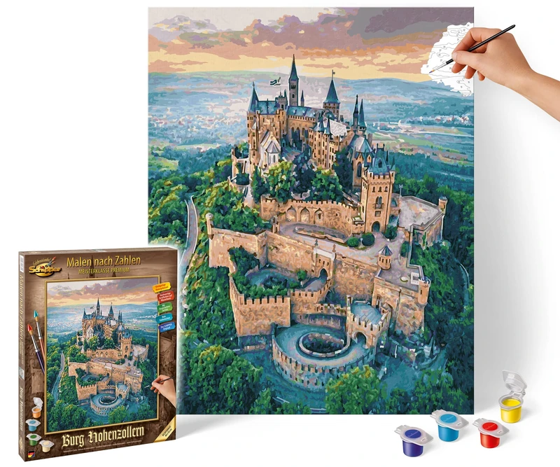 Schipper Hohenzollern Castle Painting by Numbers - 40 x 50 cm