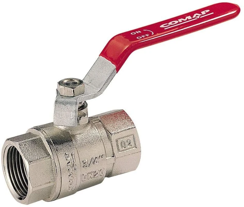 COMAP V111009001 Ball Valve with Full Flow Lever Control - RTS or Butterfly Valve - Type FF Handle 2 1/2 Inch - Image 1