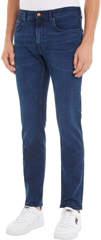 Tommy Hilfiger Men's Core Straight Denton Bridger Ind Mw0mw26781 Denim Pants, Denim (Bridger Indigo), 32W / 36L