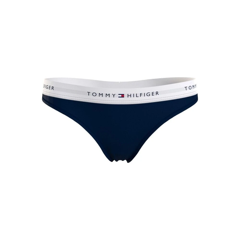 Tommy Hilfiger Women’s Thong, Blue (Desert Sky), XL