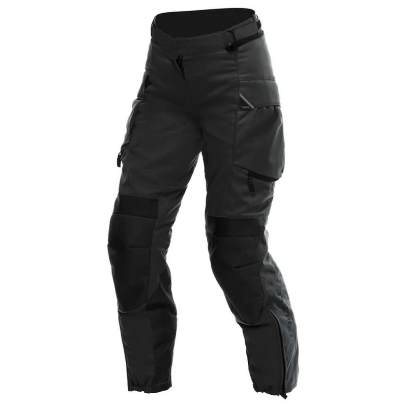 Dainese - Ladakh 3L D-Dry Lady Pants, Motorcycle Touring Pants, 3 Layers Waterproof, Removable Thermal Layer, Motorcycle Pants For Women, Black/Black, 40