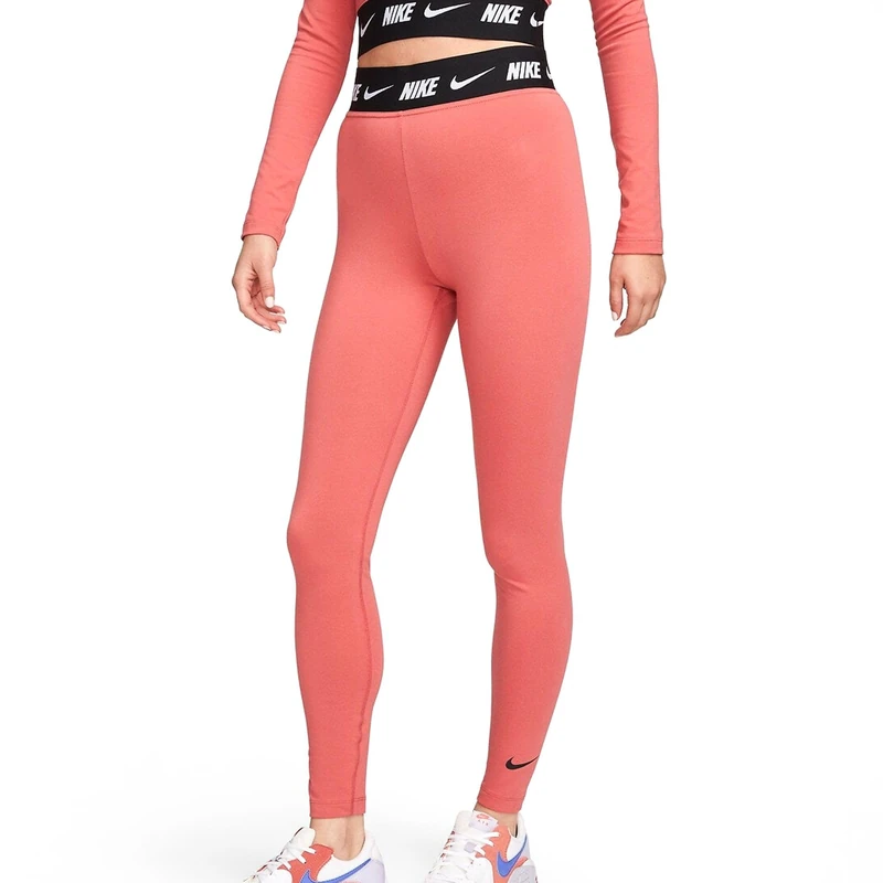 NIKE Club Hw Leggings Adobe/Black S - Image 1
