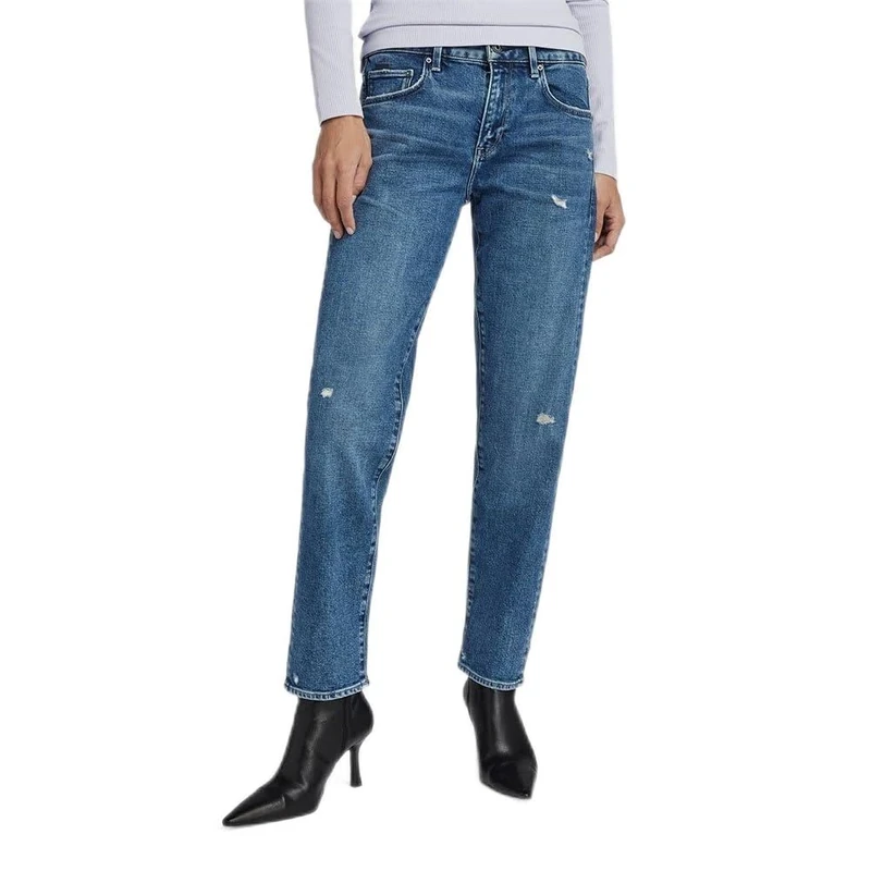 G-Star Women's Kate Boyfriend Jeans, Blue (antique faded orinoco blue destroyed D15264-C052-G120), 27W / 30L