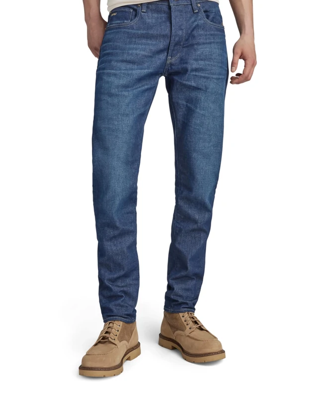 G-Star Men's 3301 Slim Fit Jeans, Blue (worn in blue mine 51001-D503-G110), 38W / 36L