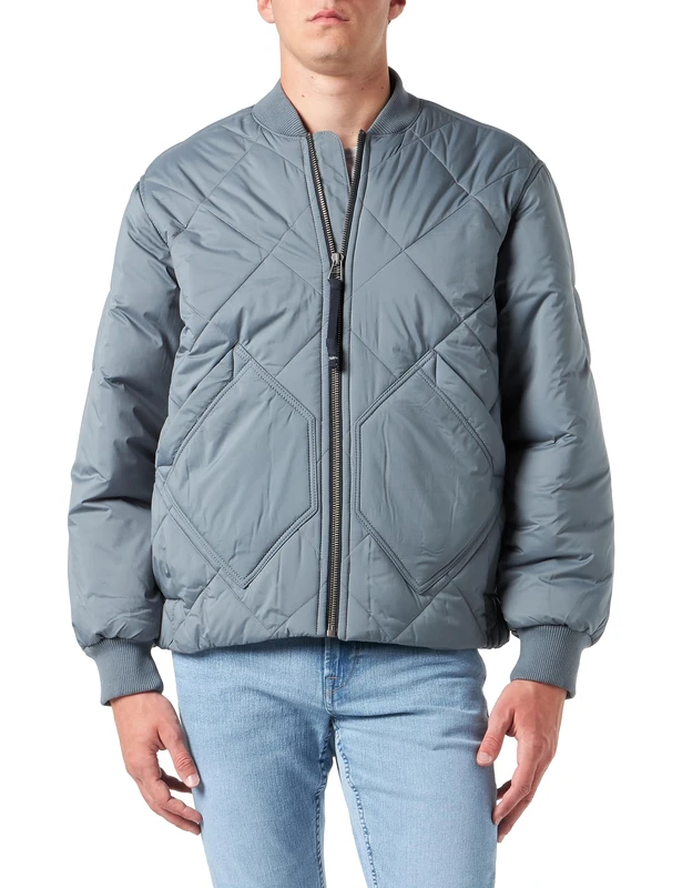 G-Star Men's Diamond Qlty Bomber, Grey (axis D23963-D199-5781), L