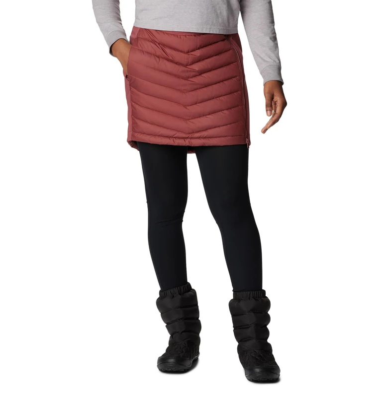 Columbia Women's Powder Lite Skirt, Skirt, Beetroot, Size 8