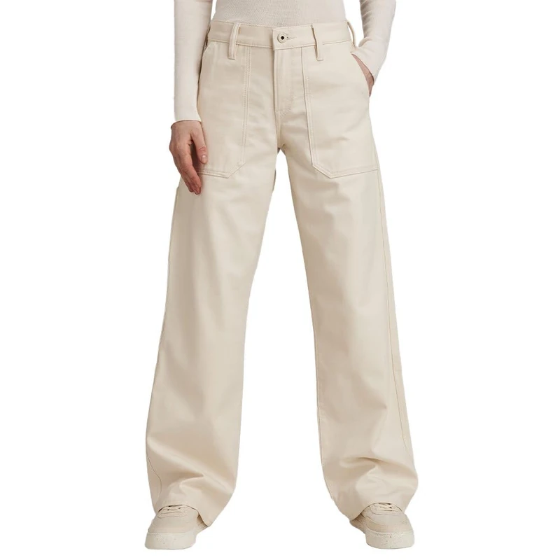 G-Star Women's Judee Carpenter Loose Jeans, Beige (ecru D23590-D491-159), 31W / 30L