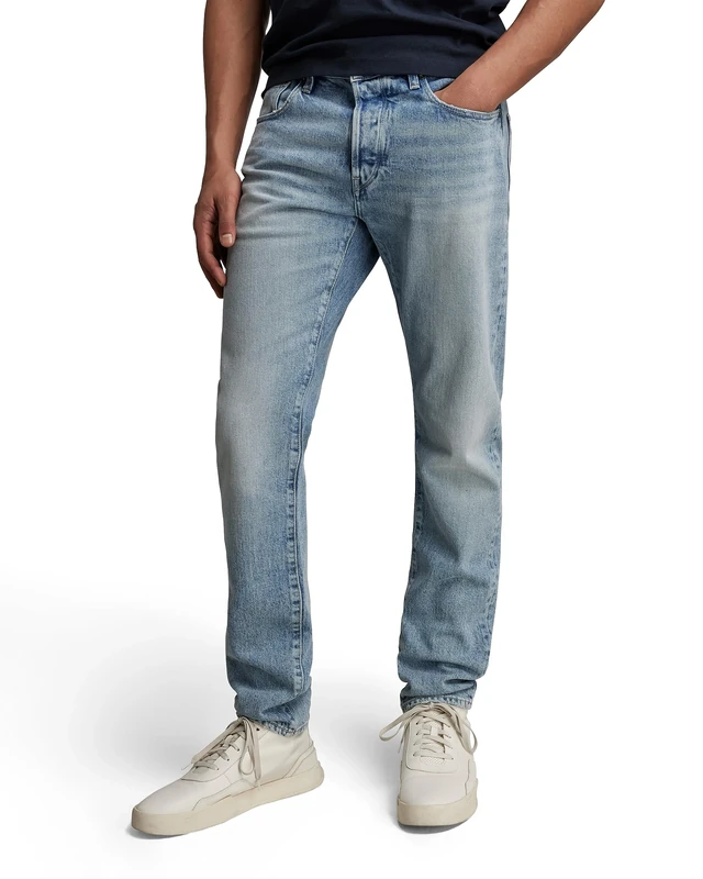 G-Star Men's 3301 Slim Fit Jeans, Blue (vintage olympic blue 51001-D434-D905), 30W / 32L
