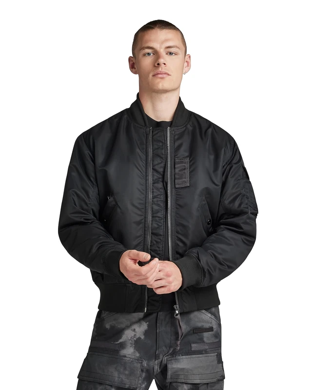 G-Star Men's G-A1 Bomber Jacket - Black - XXL