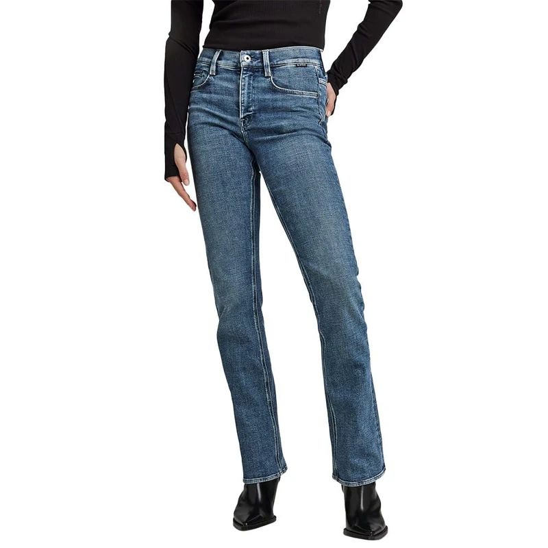 G-Star Women's Noxer Bootcut Jeans, Blue (antique faded orinoco blue D21437-C051-G118), 30W / 32L