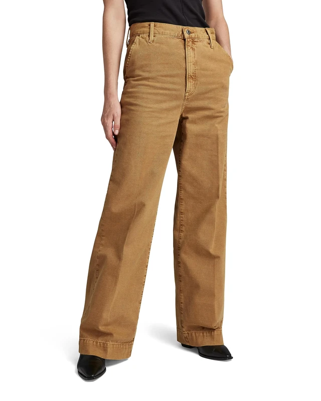 G-Star Women's Deck 2.0 Chino , Brown (rainbow tobacco gd D23945-D491-G235), 31W / 34L