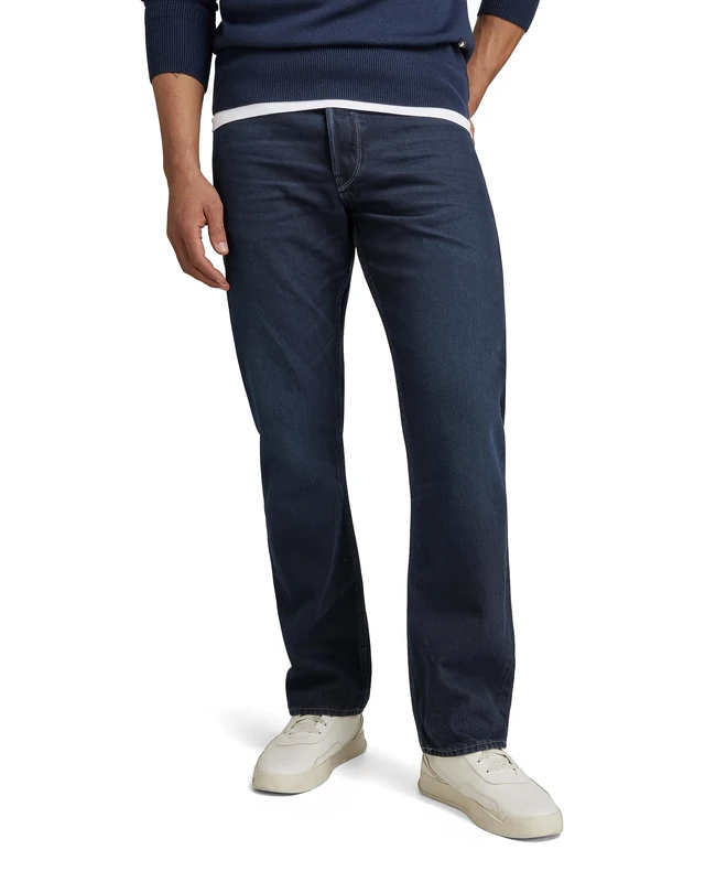 G-Star Men's Dakota Regular Straight Jeans, Blue (worn in nighthawk blue D23691-D489-G233), 31W / 34L