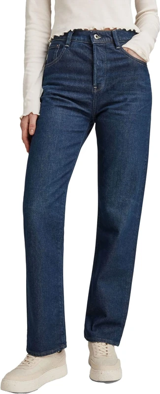 G-Star Women's Viktoria High Straight Jeans, Blue (worn in aster blue D23959-D503-G115), 27W / 32L