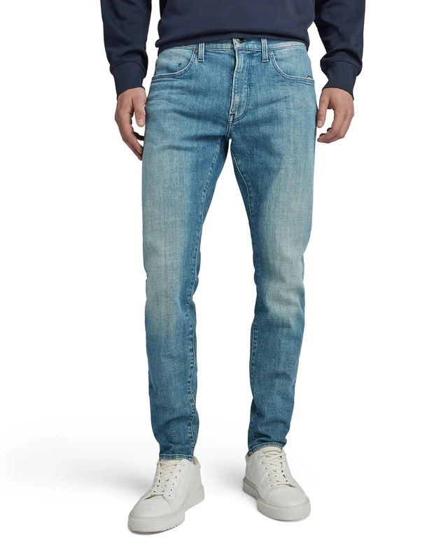 G-Star Men's Revend FWD Skinny Jeans, Blue (faded blue pool D20071-D440-G121), 33W / 34L