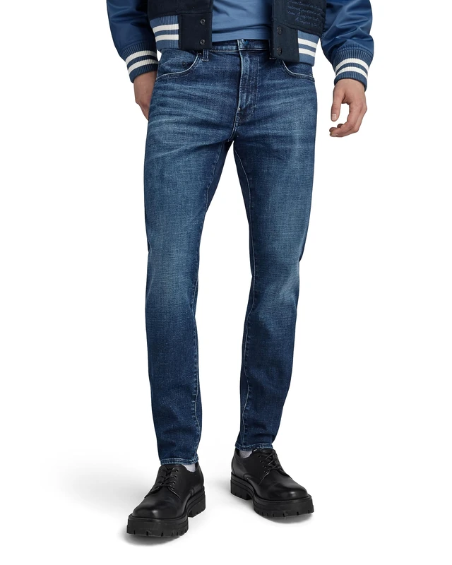 G-Star Men's Revend FWD Skinny Jeans, Blue (worn in himalayan blue D20071-C051-G122), 34W / 32L