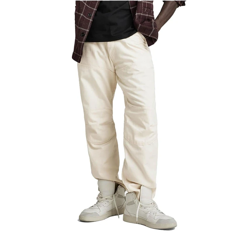 G-Star Men's G-STAR Elwood 3D Regular Jeans, Beige (ecru D23699-D491-159), 28W / 30L