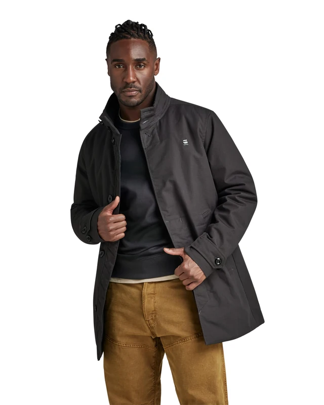 G-Star Men's Padded trench, Grey (shadow D23627-D342-992), L