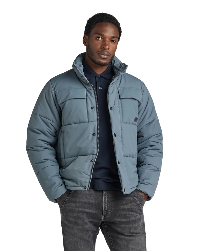 G-Star Men's Foundation Padded Jacket, Grey (axis D22886-D419-5781), XXL