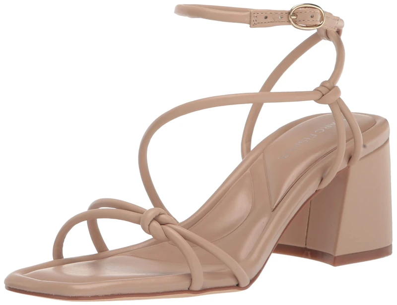 Marc Fisher Women's Gurion Heeled Sandal, Lite Latte 110, 6.5 UK