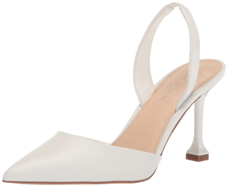 Marc Fisher Women's Hadya Pump, White 140, 6 UK