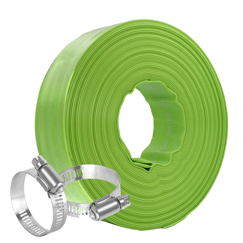 1-1/2''x100FT Pool Backwash Hose,Extra Heavy Duty Discharge Hose,Drain Hose