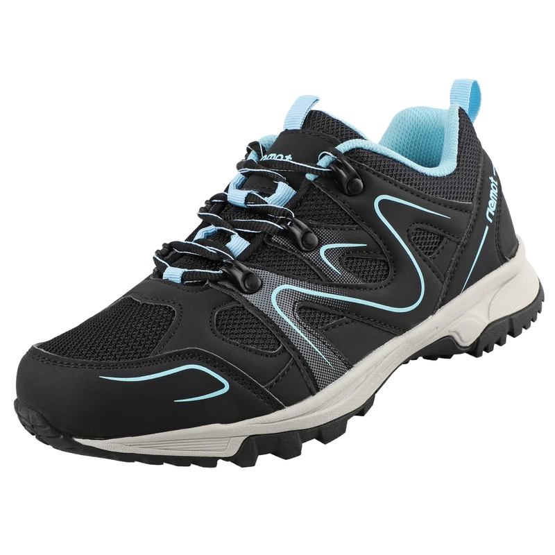 riemot Unisex Women's Hiking Shoes Trekking Shoes Hiking Shoes, Blue, 7 UK
