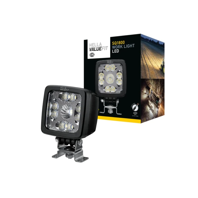 HELLA - LED Work Light - Valuefit SQ1800-12/24V - 1GA 357 116-011