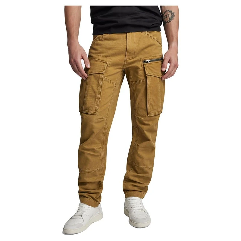 G-Star Men's Rovic Zip 3D Regular Tapered Pants, Brown (tobacco D02190-D190-248), 27W / 30L