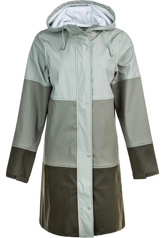 WEATHER REPORT Women's Agneta Raincoat, Abbey Stone, 40