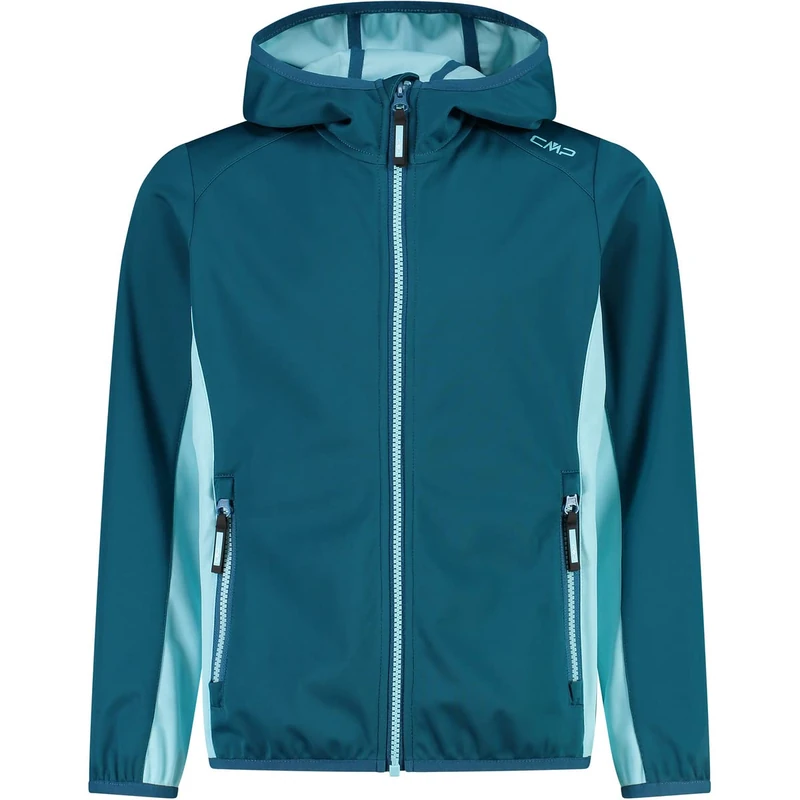 CMP Children's Softshell Jacket with Fixed Hood in Light Unisex – Children and Teenagers