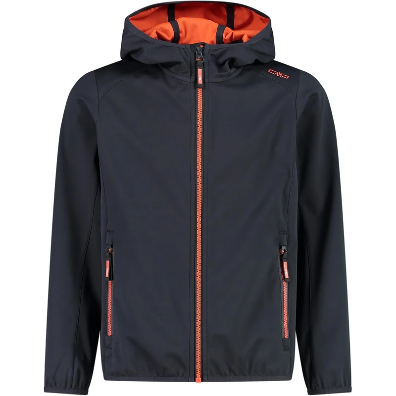 CMP Children's Softshell Jacket with Fixed Hood in Light Unisex – Children and Teenagers
