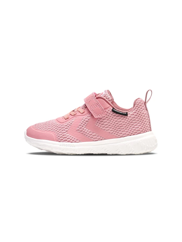 hummel Kids Actus Tex Trainers Children Pink/White 10 UK Child