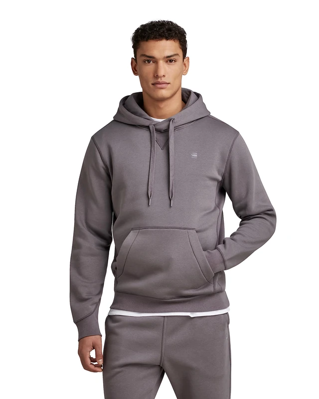 G-Star Men's Premium Core Hooded Sweater, Grey (rabbit D16121-C235-G077), S