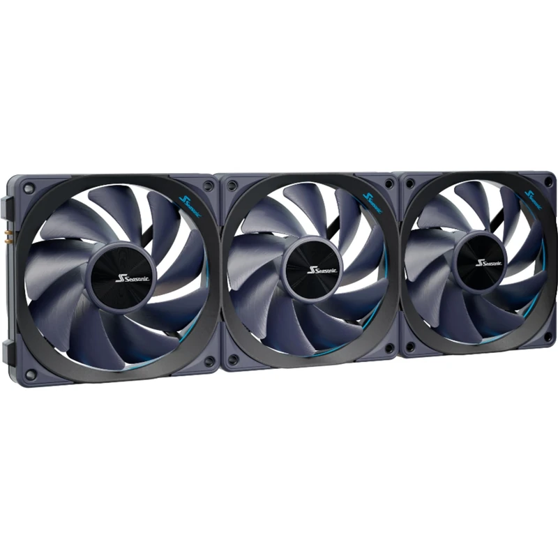 Seasonic MagFlow 1225 PWM 3-Fan Kit - Image 1