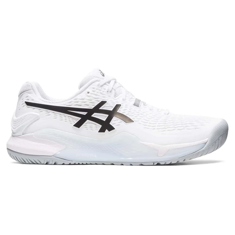 ASICS 1041A330-100 Gel-Resolution 9 Men White/Black UK 5.5