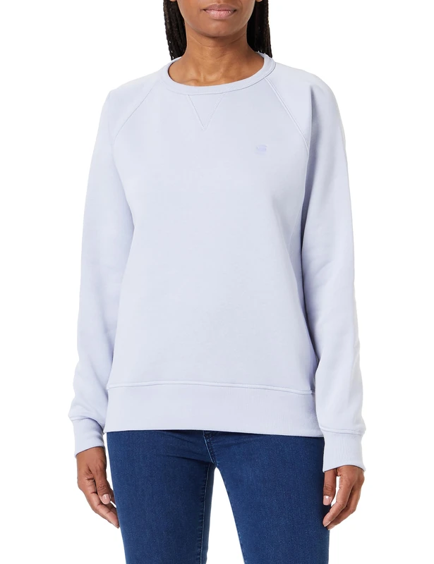 G-Star Women's Premium Core 2.0 Sweater, Grey (icelandic blue D21253-C235-G081), S