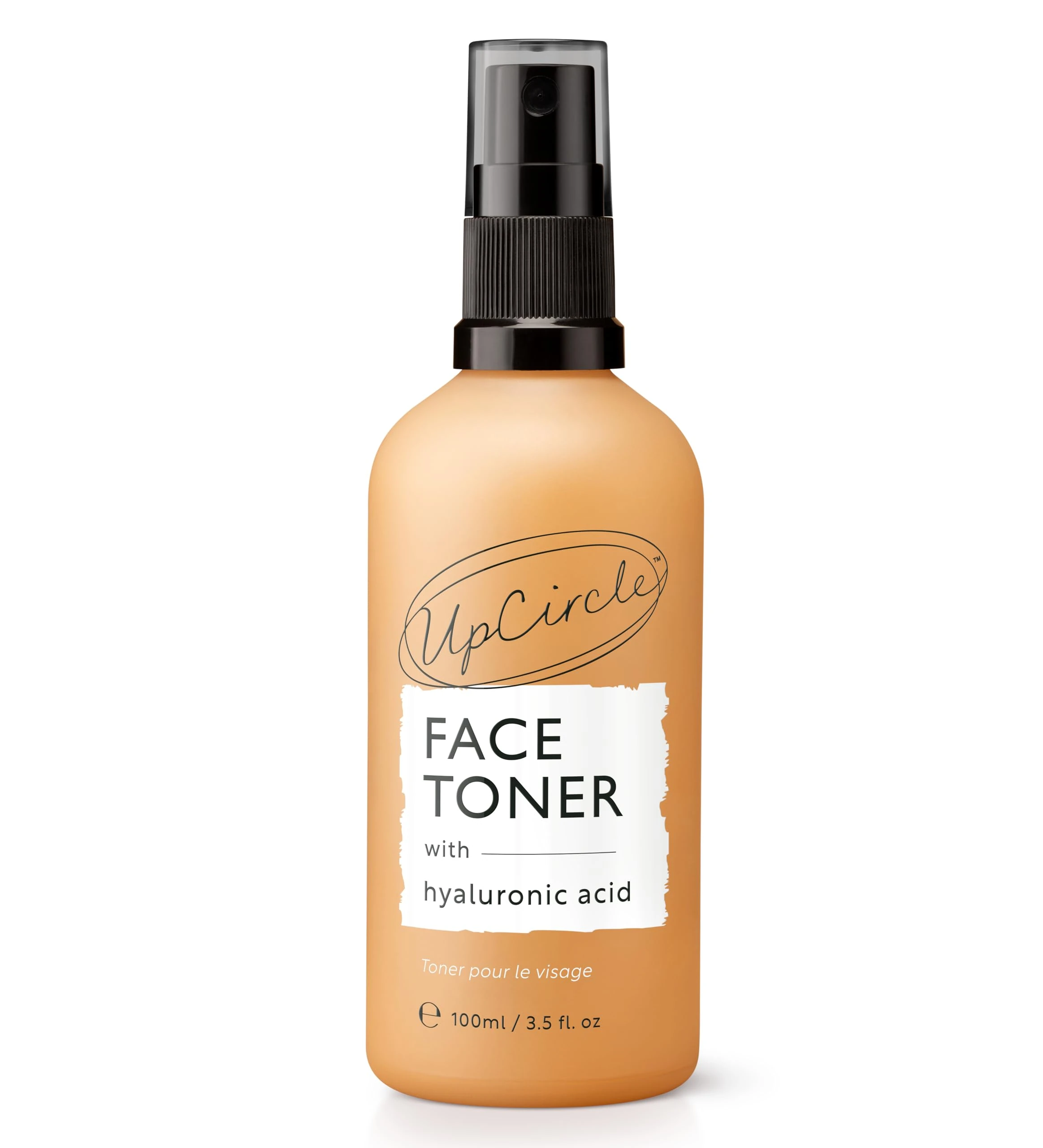 UpCircle Face Toner with Hyaluronic Acid + Salicylic Acid 100ml - for Balancing, Plumping + Soothing - Mandarin Fruit Water, Chamomile Extract + Glycerin - Natural, Vegan + Cruelty-Free