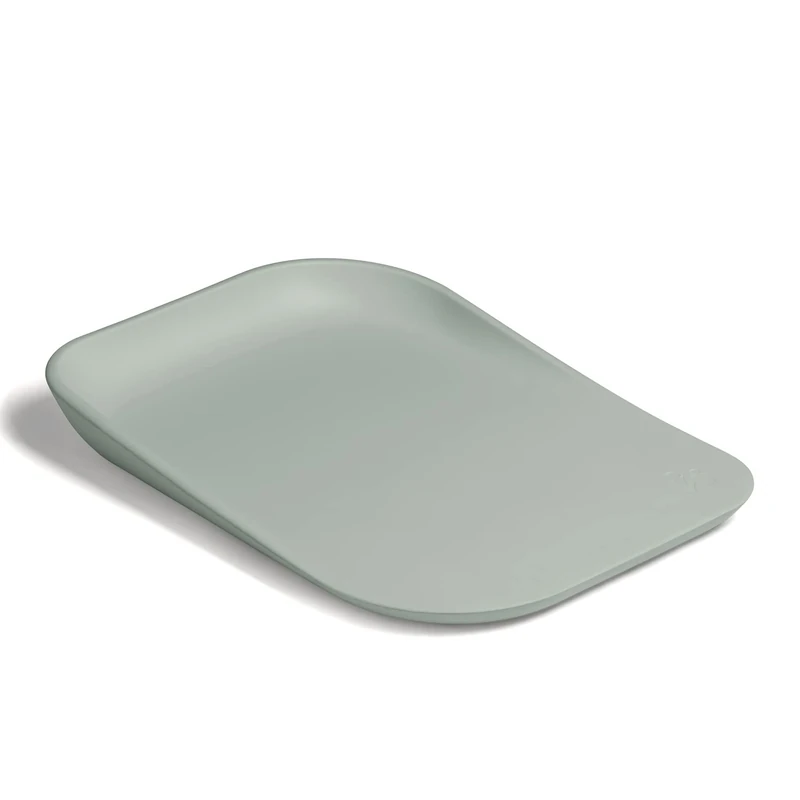 hauck Change N Clean, Sage - Baby Changing Mat, Wedge Table, 50 x 70 cm, Non-Toxic, Washable, Hygienic, Raised Edges, Padded, up to 25 kg, Easy Care