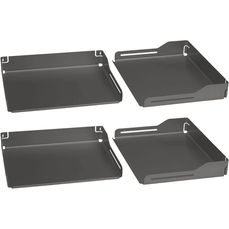 PEKA Libell Magic Corner Standard 300.0692.43 Hanging Shelf for Corner Cupboard Swivel Extension KB 450 mm Steel TB 450 mm Anthracite