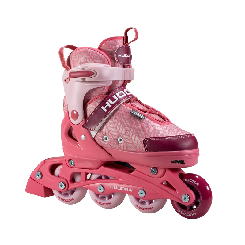 HUDORA Inline Skates Mia / Leon 2.0 - Inline skates for children / teenagers & adults in different sizes & colours - Roller skates adjustable up to 4 sizes - Comfortable & stylish skates