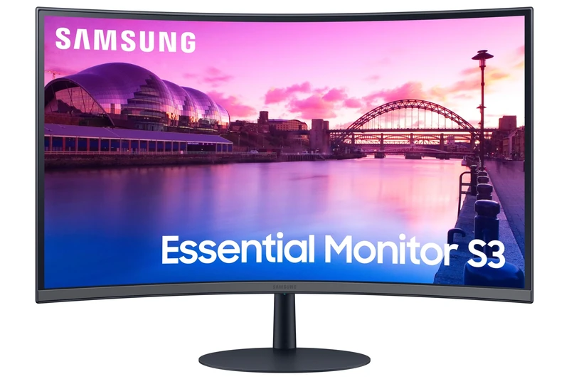 Samsung LS27C390EAUXXU 27" Curved FullHD 1080p Monitor with Speakers - 1920x1080, HDMI, Displayport, Freesync