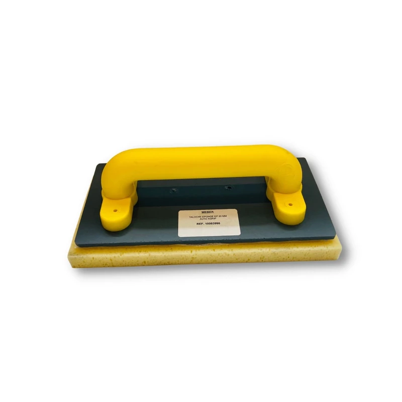 Weber Sponge Float for Seal, Thickness 20 mm, Self-Grip, Cleaning Sponge Gaskets, Yellow Granular Look