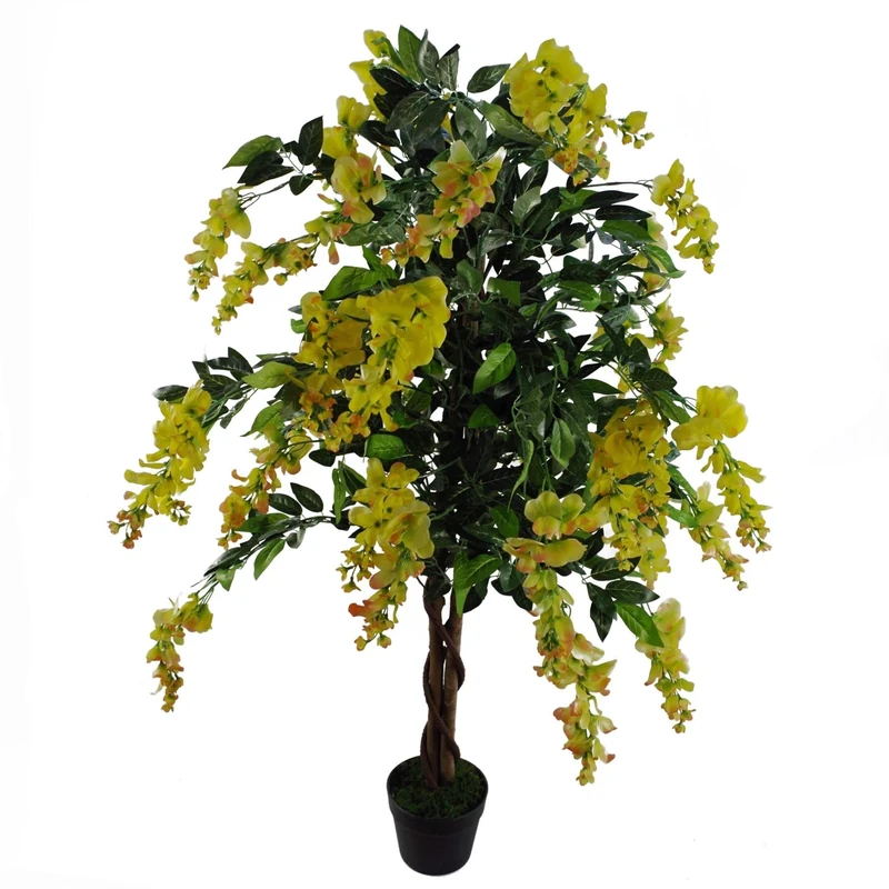 Leaf Design UK Realistic Artificial Wisteria Tree,120cm