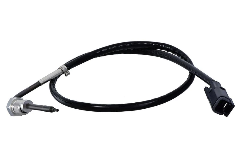 HELLA 6PT 358 181-881 Sensor, exhaust gas temperature - 2-pin connector - Bolted - Cable: 605mm