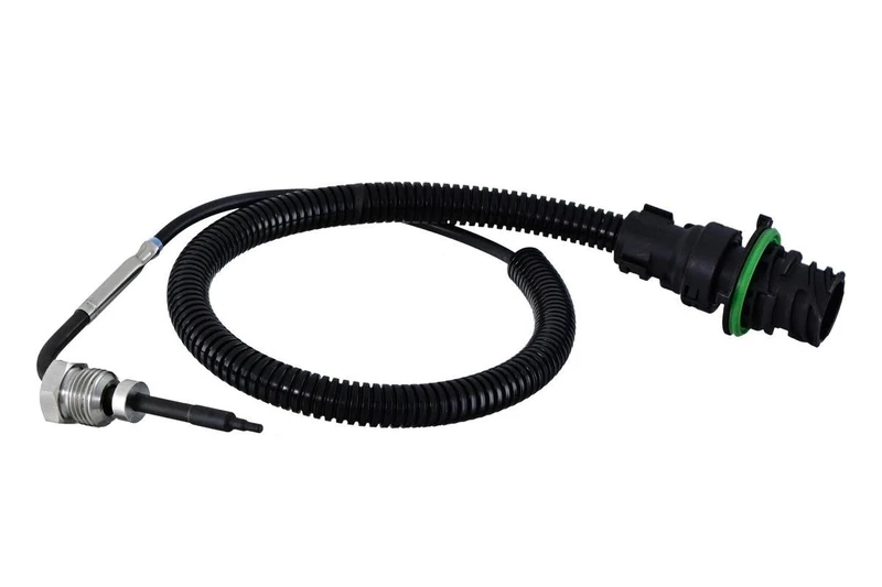 HELLA 6PT 358 181-981 Sensor, exhaust gas temperature - 2-pin connector - Bolted - Cable: 490mm